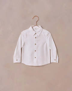Boy Shirts: Noralee - Harrison Button Down White