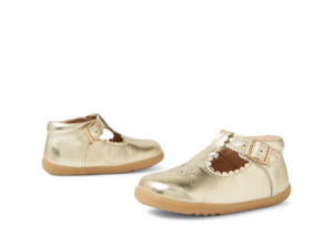All Shoes: Bobux Step Up - Poppy- Gold