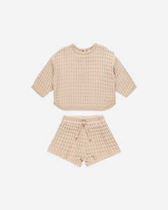 Quincy Mae - Flynn Set - Shell - *Last Size* - 2-3yrs