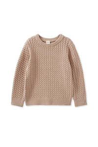 Milky Cable Knit Jumper