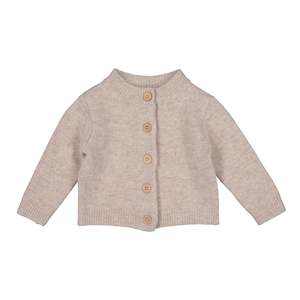 Burrow & Be - Oakley Cardigan - Taupe