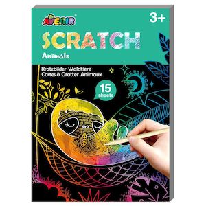 Mini Scratch Book - Forest Animals