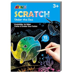 Mini Scratch Book - Under Sea