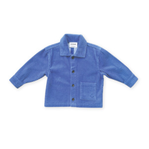 Grown Organic Relaxed Cord Shirt - Sea