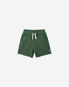 Boys Pants: Rylee + Cru Ventura Short - Green