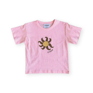 Girls Tops: Grown - Sunny Tee - Pinky