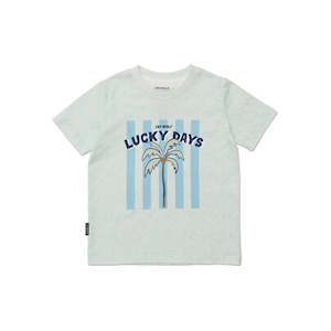 Girls Tops: Crywolf Scratch n Smell T-Shirt Coconut Palms