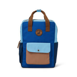 Crywolf Mini Backpack Deep Sea Colourblock