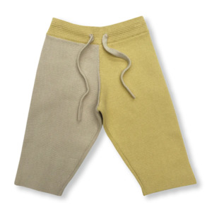 Saveonessentials: Grown - Colour Block Milano Pant - Dusty Lime