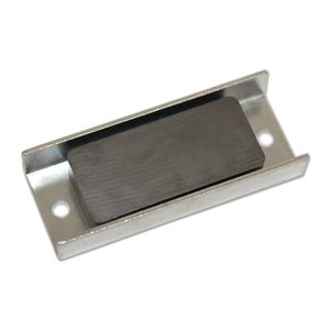 U Channel Ferrite Block Magnet - 68.58mm x 27.43mm x 12.7mm