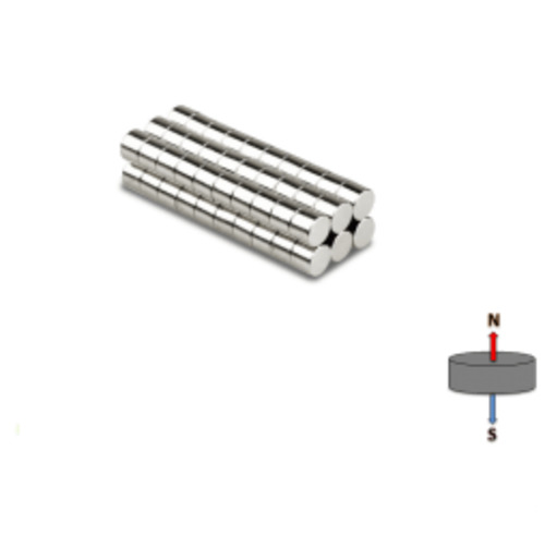Neodymium Disc Magnet - 5mm x 4mm | N50