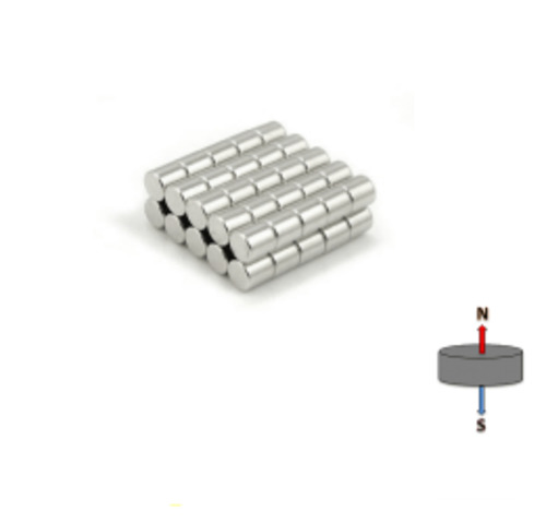 Neodymium Cylinder Magnet - 8mm x 8mm | N42