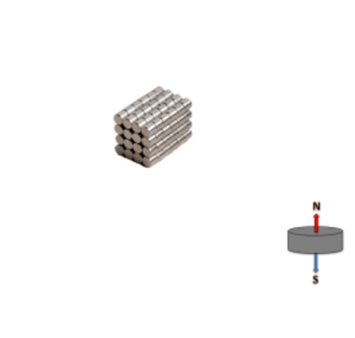 Neodymium Cylinder Magnet - 3mm x 3mm | N50
