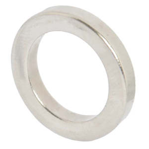 Rare Earth Neodymium Ring Magnets: Neodymium Ring Magnet – 19mm (OD) x 15mm (ID) x 2.5mm (H) | N38