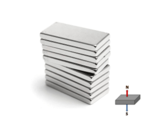Neodymium Block Magnet - 20mm x 10mm x 3mm | N48