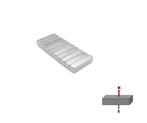 Neodymium Block Magnet - 15mm x 5mm x 5mm | N45
