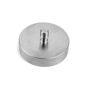 Male Thread Neodymium Pot Magnet - Diameter 60mm x 30mm