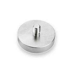 Male Thread Neodymium Pot Magnet - Diameter 48mm x 24mm