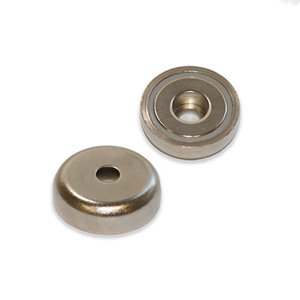 Neodymium Pot Magnet with Round Hole - 36mm x 9mm