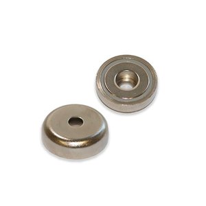 Neodymium Pot Magnet with Round Hole - 25mm x 8mm