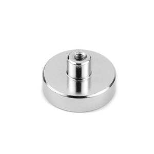 Female Thread Neodymium Pot Magnet - Diameter 25mm x 17mm