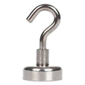 Neodymium Pot Magnet with Threaded Hook - 75mm x 98mm