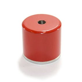 Alnico Pot Magnet - 35mm x 30mm | Threaded Blind Hole