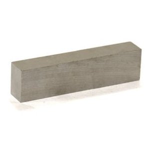 Alnico Block Magnet - 75mm x 15mm x 10mm