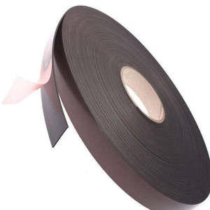 Self Adhesive Magnetic Tape Strips: Magnafix - 25mm x 1.6mm - 30m Roll with Tesa 4965 Adhesive | PART B