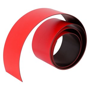 Red Magnetic Tape - 50mm x 0.6mm | PER METRE | Supplied As Continuous Length