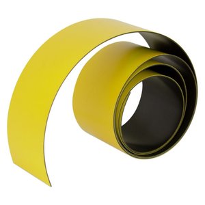 Yellow Magnetic Tape - 50mm x 0.6mm | PER METRE | Supplied As Continuous Length