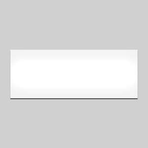 Magnetic Strips Magnetic Tape: Magnetic Labels - 210mm x 80mm x 0.8mm | White