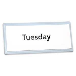 Magnetic Card Holder - 110mm x 50mm x 0.7mm | White