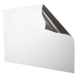 Magnetic Sheeting Gloss White - 1000mm x 0.8mm x 1m