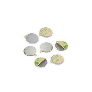 Self-Adhesive Neodymium Disc Magnets - 12mm x 1mm | SOLD PER PAIR