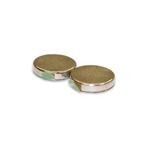 Self-Adhesive Neodymium Disc Magnets - 10mm x 2mm | SOLD PER PAIR