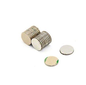 Self-Adhesive Neodymium Disc Magnets - 10mm x 1mm | SOLD PER PAIR