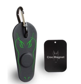 Office Home School Magnets: Rubber Coated Magnetic Carabiner Hook - Croc Magnet