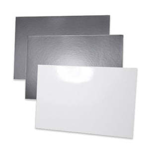 Printable Magnetic Sheets Paper: A4 Gloss White Magnetic Paper | 0.3mm | For Inkjet Printers | 1 Per Pack