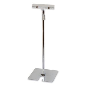 POS Sign Holder | Metal Base + Clip