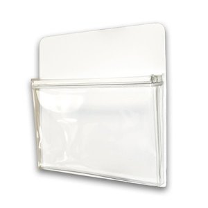 Pos Displays: Magnetic 3D Pocket Holder 165mm x 165mm x 0.7mm | White