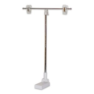 POS T-Bar (Extendable Arm) Sign Holder with Magnetic Base + 2 Clips