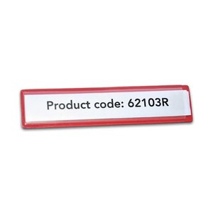 Magnetic Card Holder - 110mm x 25mm x 0.7mm | Red
