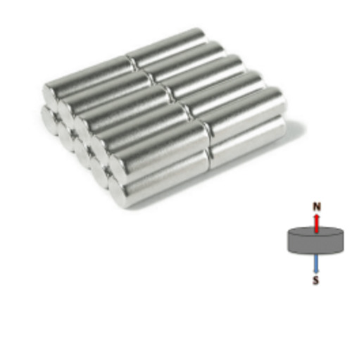 Cylinder Magnets: Neodymium Cylinder Magnet - 12.7mm x 31.75mm | N40