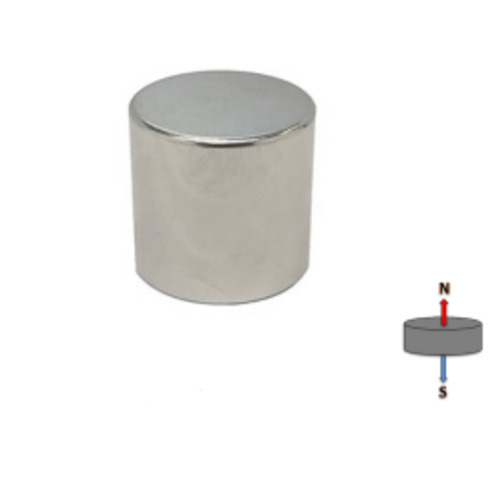 Cylinder Magnets: Neodymium Cylinder Magnet - 15mm x 15mm | N45