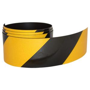 Reflective Magnetic Tape | Hi-Vis Black and Yellow | 50mm x 0.8mm | PER METRE | &hellip;