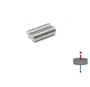 Disc Magnets: Neodymium Disc Magnet 6mm x 2mm N45
