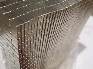 Neodymium Block Magnet - 5mm x 1.7mm x 3.5mm | N50 | Magnetised Through 3.5mm