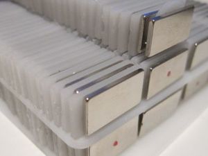 Magnetic Blocks: Neodymium Block Magnet - 15mm x 8mm x 1.2mm | N48