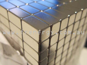Neodymium Block Magnet - 10mm x 5mm x 5mm | N42